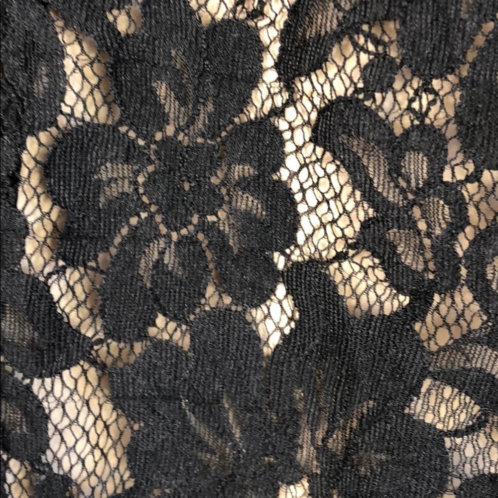 NWT Ann Taylor Black Lace A-Line Midi Skirt New 2 - Picture 7 of 14